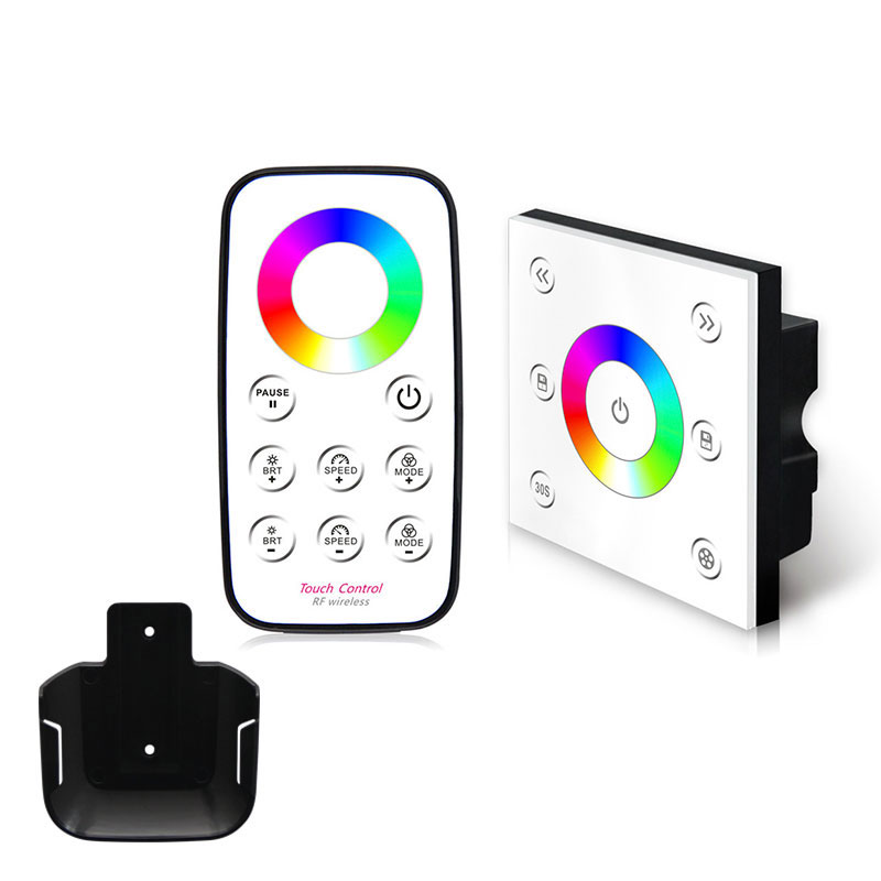 DC12V-24V Wireless Remote Single-Zone RGB Controller P3+T3 DC12V-24V Wireless Remote Single-Zone RGB Controller P3+T3